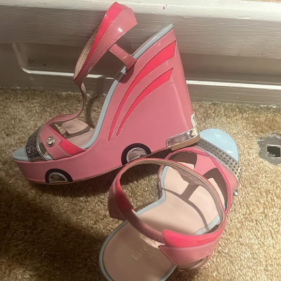 Kate Spade ♠️ NWT OFF WE GO wedge heels - Picture 4 of 5